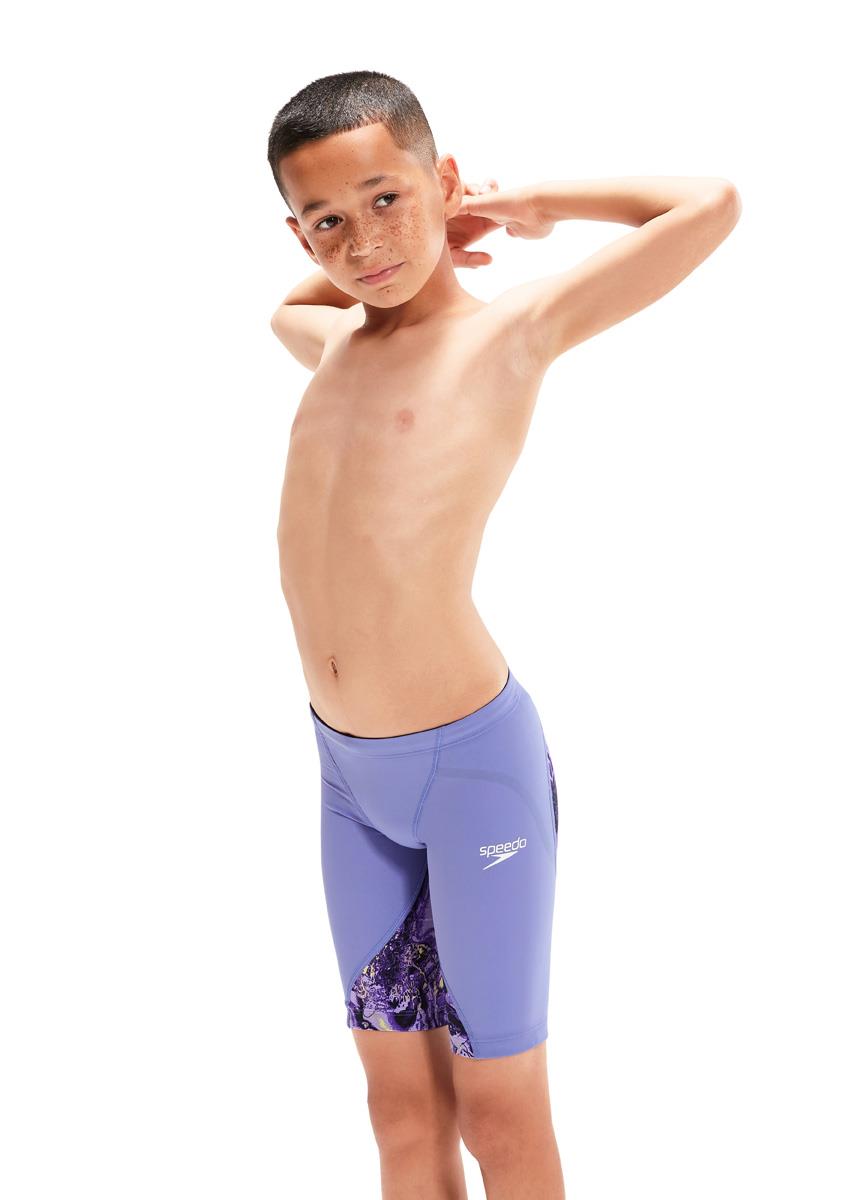 Speedo Fastskin Junior LZR Ignite Jammer - Miami Lilac/ Spritz/ Violet