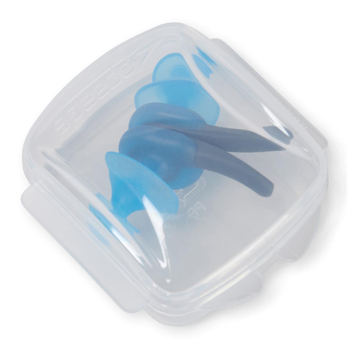 Speedo Biofuse Earplugs - USA Charcoal/ Pool-573364