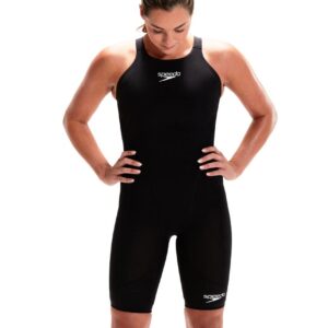 Speedo Fastskin LZR Ignite Openback Kneeskin - Black