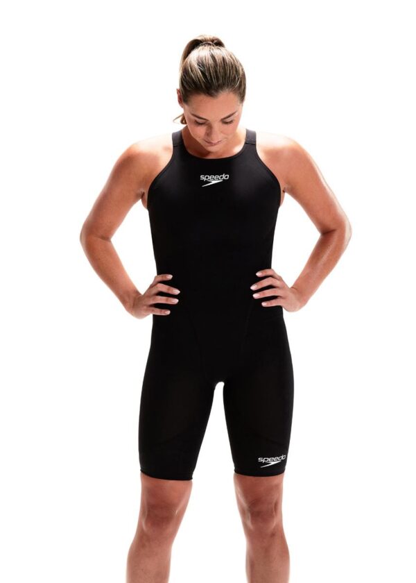 Speedo Fastskin LZR Ignite Openback Kneeskin - Black