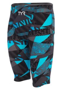 TYR Men's Avictor Prelude High Waist Jammer - Black/Blue