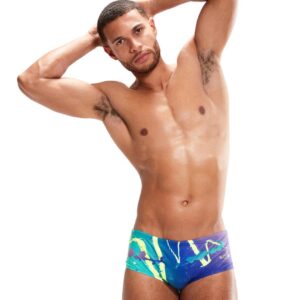 Speedo Placement Digital 14cm Brief - Ammonite/ Miami Lilac/ Bright Zest/ Aquarium-0
