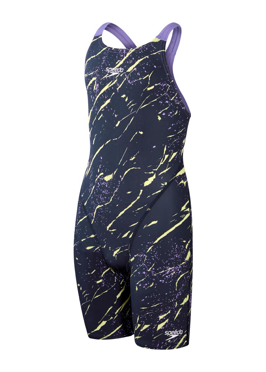 Speedo Fastskin Junior Endurance+ Kneeskin - True Navy/ Miami Lilac/ Spritz-573495
