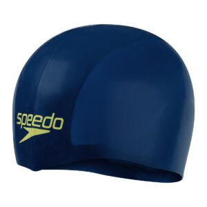 Speedo Aqua V Racing Cap - Ammonite Blue/ Spritz-0