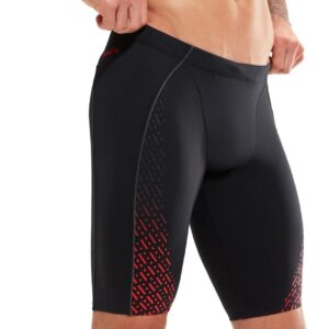 Speedo ECO Endurance+ Pro Jammer - Black/ Fed Red-0