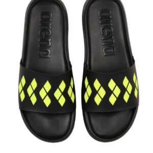 Arena Urban Slide - Diamonds/ Black/ Lime-0