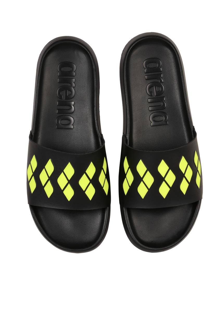 Arena Urban Slide - Diamonds/ Black/ Lime-0