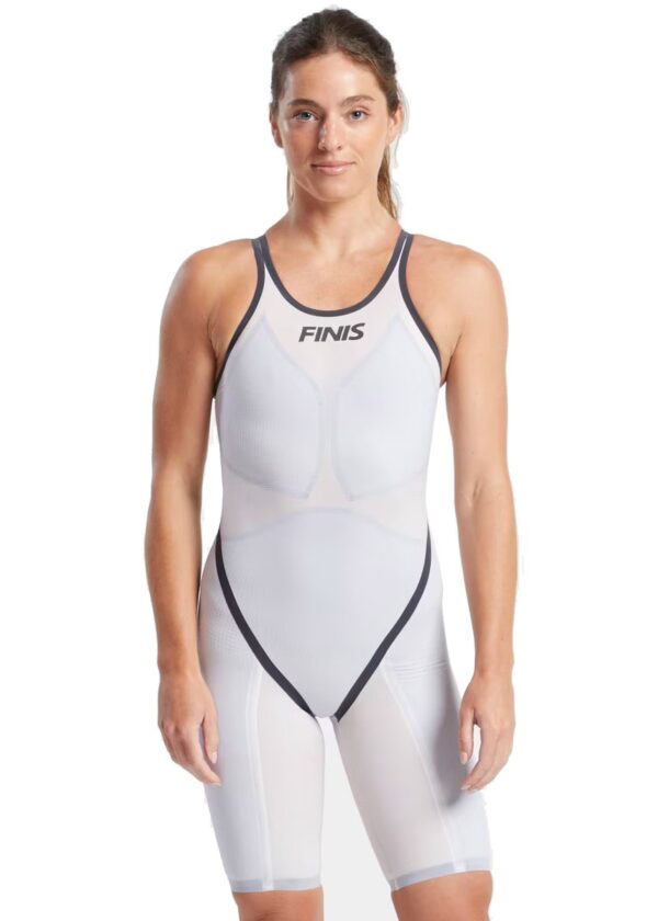 FINIS HydroX Openback Kneesuit - White-0
