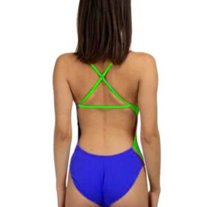 Turbo Womens Island Swimsuit – Blue / Green