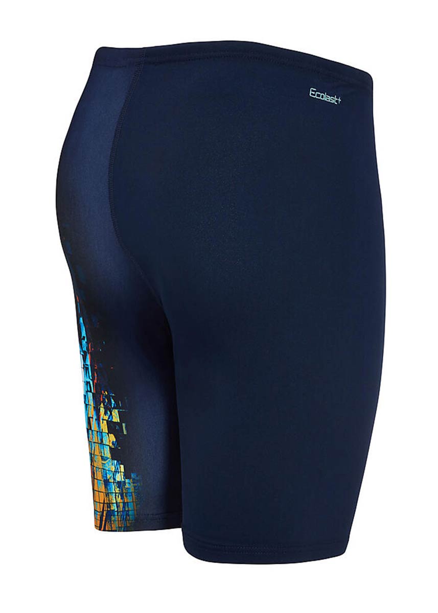 Zoggs Men's Mid Jammer - Pixel Print-brand