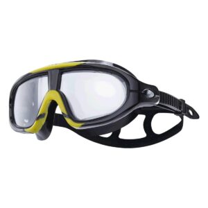 TYR Orion Swim Mask Goggles - Smoke/Black/Yellow-0