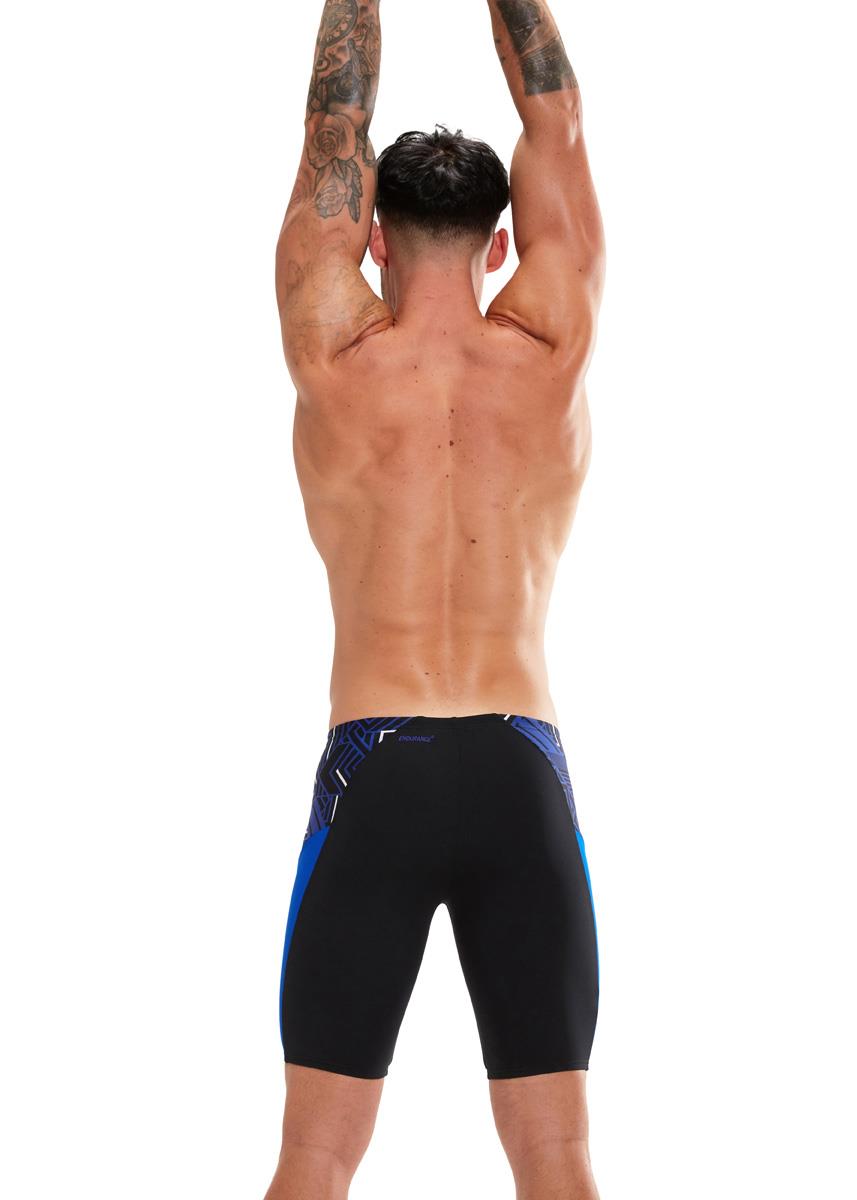 Speedo Eco Endurance+ Splice Jammer - Black/ Chroma Blue/ White-brand