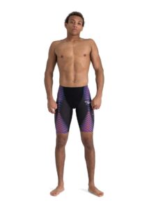 Speedo Fastskin LZR Pure Valor High Waisted Jammer - Black / Red