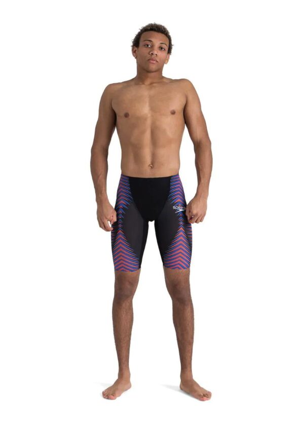 Speedo Fastskin LZR Pure Valor High Waisted Jammer - Black / Red