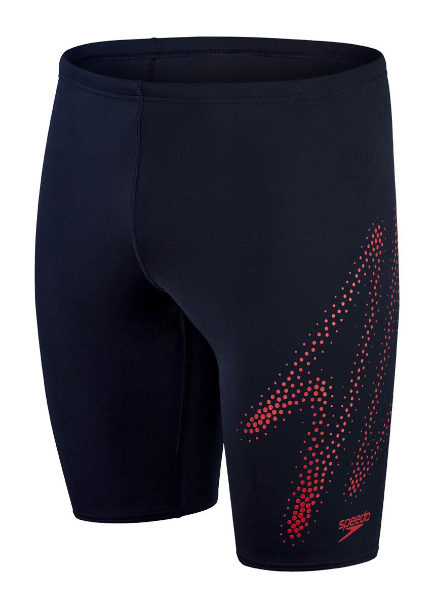 Speedo HyperBoom Placement Jammer - True Navy/ Fed Red-574135