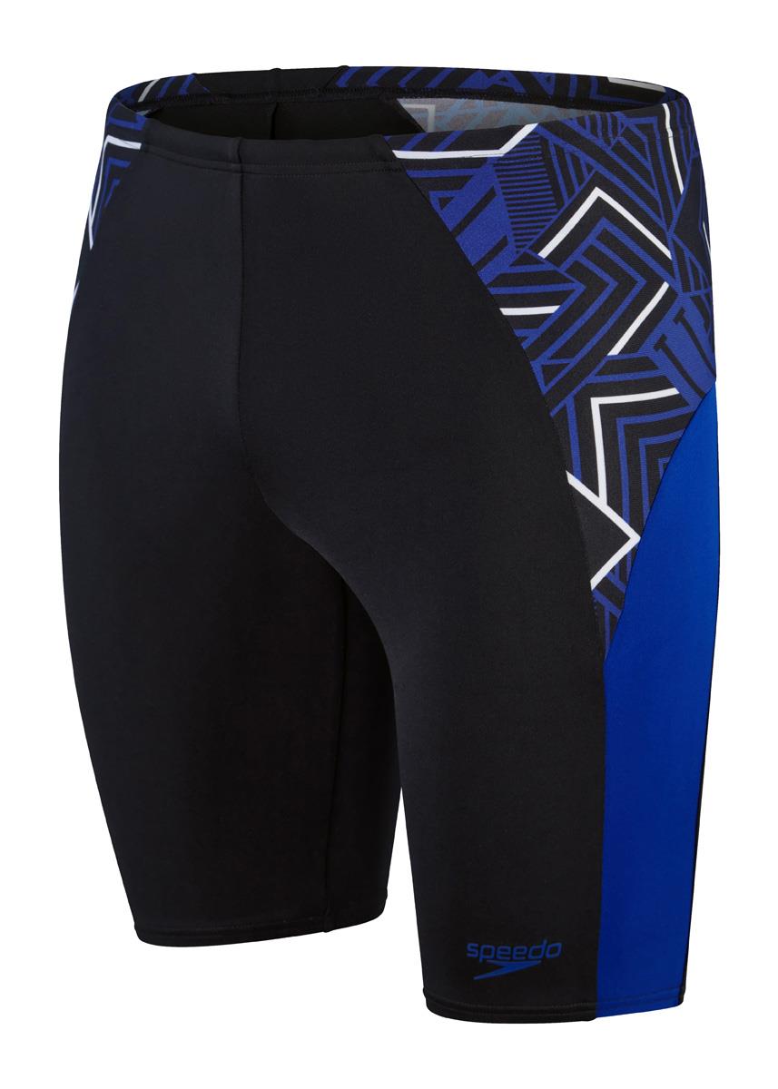 Speedo Eco Endurance+ Splice Jammer - Black/ Chroma Blue/ White-574141