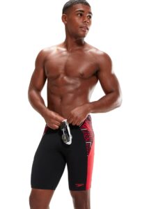 Speedo ECO END+ Splice Jammer - Black/ Fed Red/ White