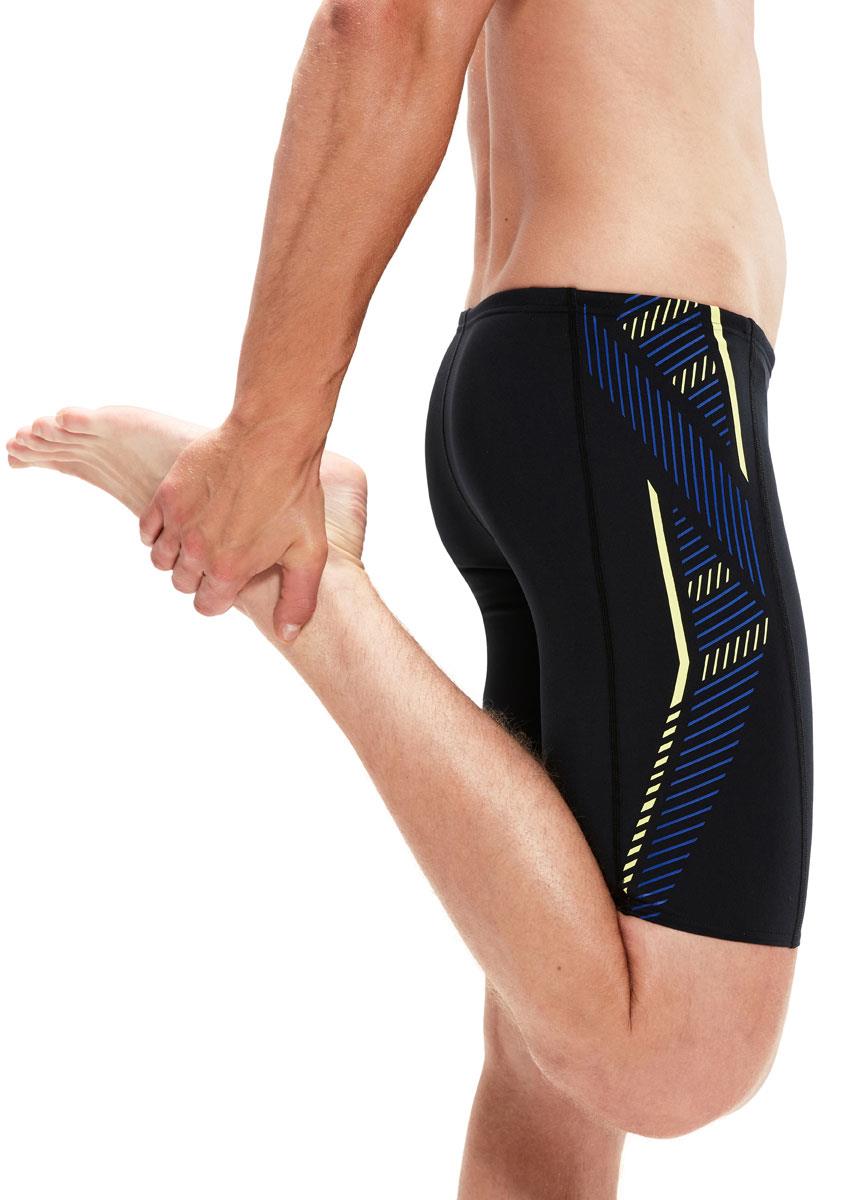 Speedo Tech Panel Jammer - Black/ Chroma Blue/ Spritz-574149