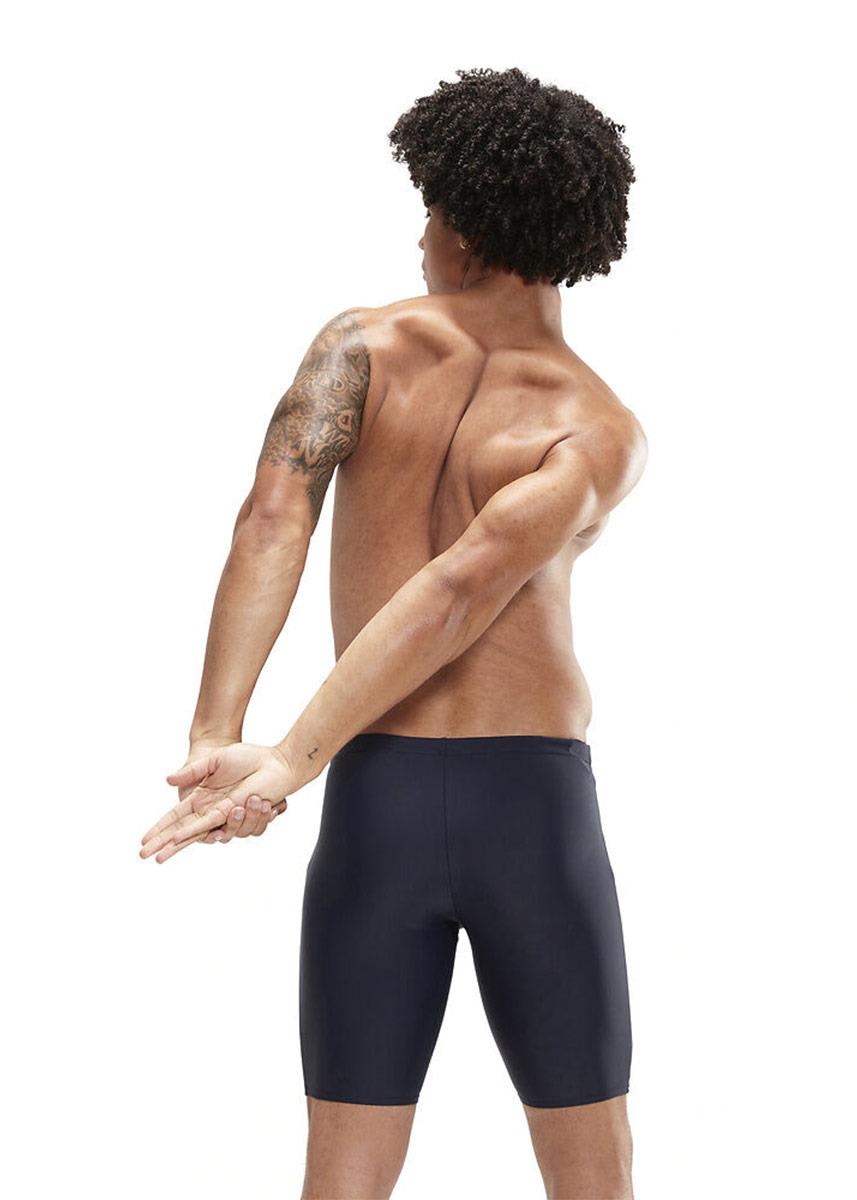 Speedo Medley Logo Jammer - Navy/Green-brand