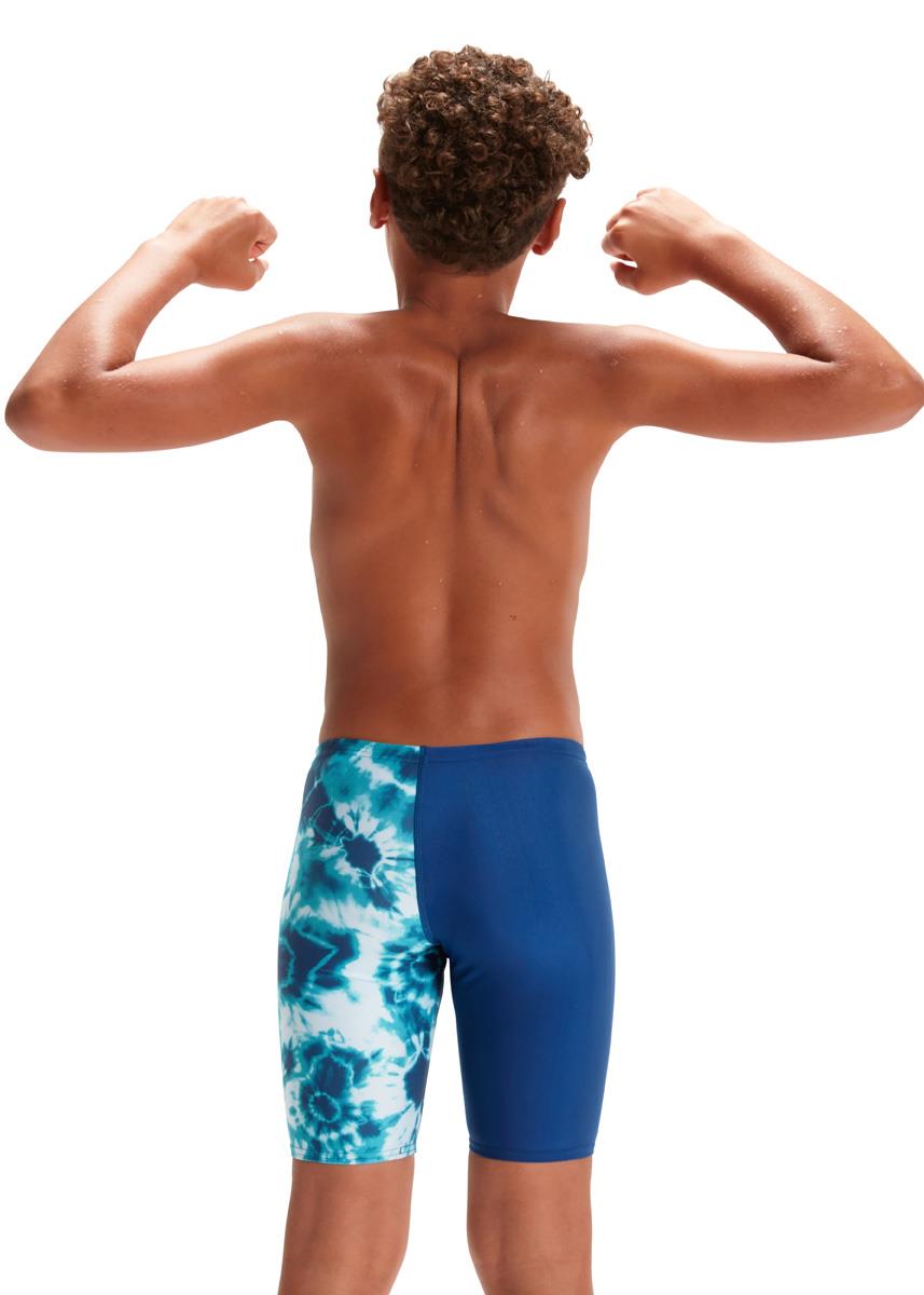 Speedo Boy's Digital Allover V-Cut Jammer - Ammonite Blue/ Blue Tack/ Aquarium-brand