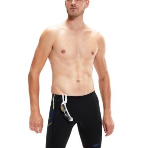 Speedo Tech Panel Jammer - Black/ Chroma Blue/ Spritz