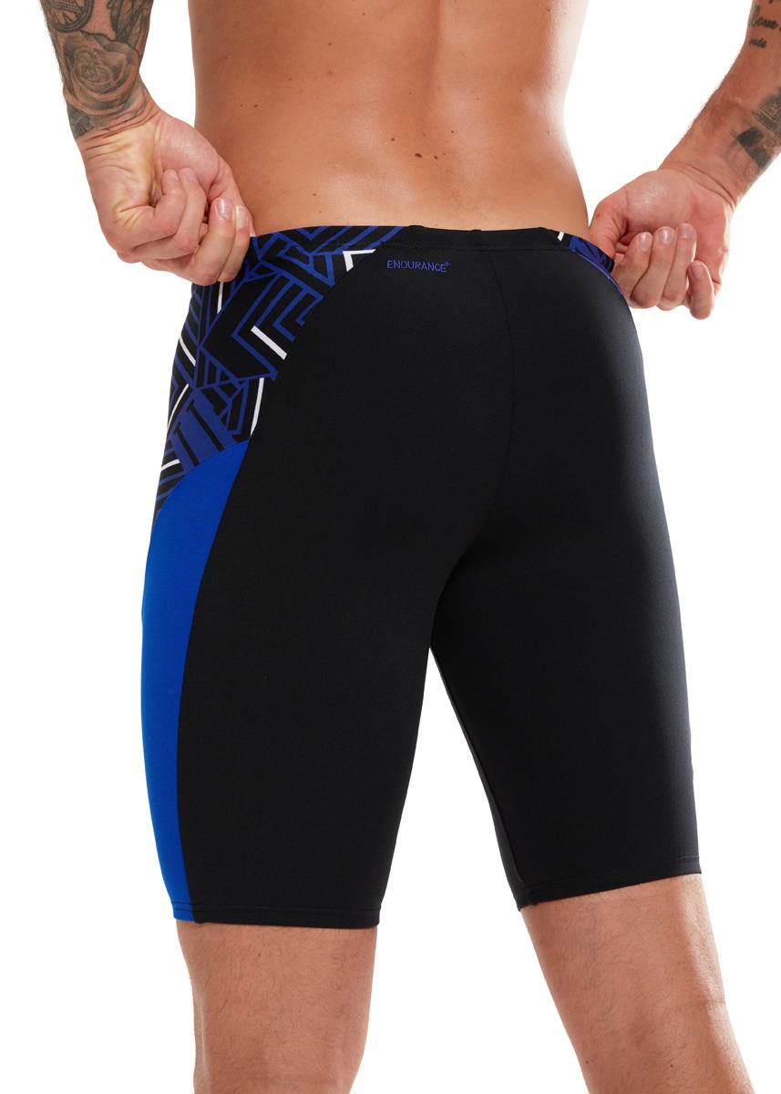 Speedo Eco Endurance+ Splice Jammer - Black/ Chroma Blue/ White-574139