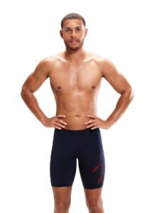 Speedo HyperBoom Placement Jammer - True Navy/ Fed Red