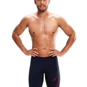 Speedo HyperBoom Placement Jammer - True Navy/ Fed Red