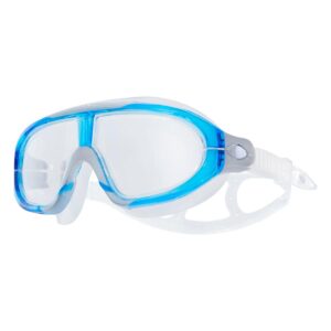 TYR Orion Swim Mask Goggles - Clear/Blue/Grey-0