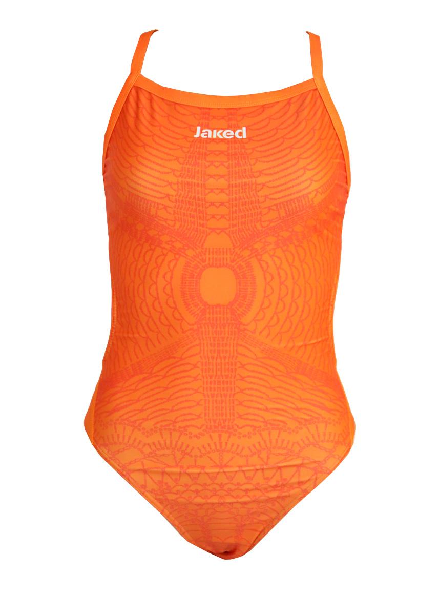 Jaked Crochet Swimsuit - Orange