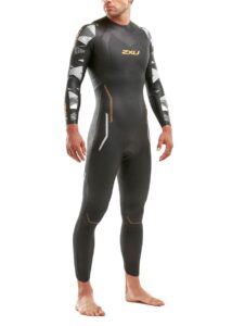 2XU Men's P:2 Propel B-Grade Wetsuit - Black/Orange Fizz