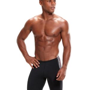 Speedo Tech Panel Jammer - Black/ Fed Red/ White