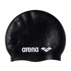 Arena Recycled Silicone Swim Cap - Black/Multi