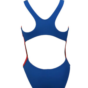 Akron Kids Babbitt Evo Swimsuit – Sport Red/Harvard Blue