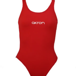 Akron Kids Babbitt Evo Swimsuit - Sport Red/Harvard Blue-0