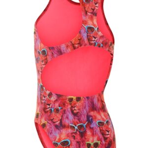 Maru Kids Cool Catz Rave Back Swimsuit – Coral