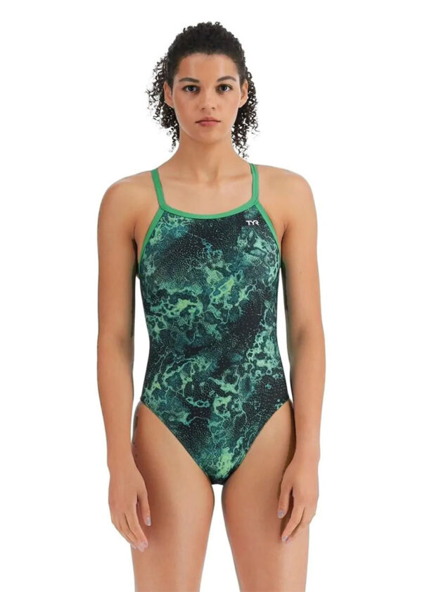 TYR Diploria Diamondfit Swimsuit - Green