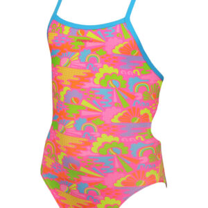 Maru Girls Happy Days Pacer Aero Back Swimsuit