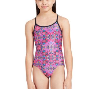 Zoggs Kids Zanzibar Sprintback Swimsuit-0