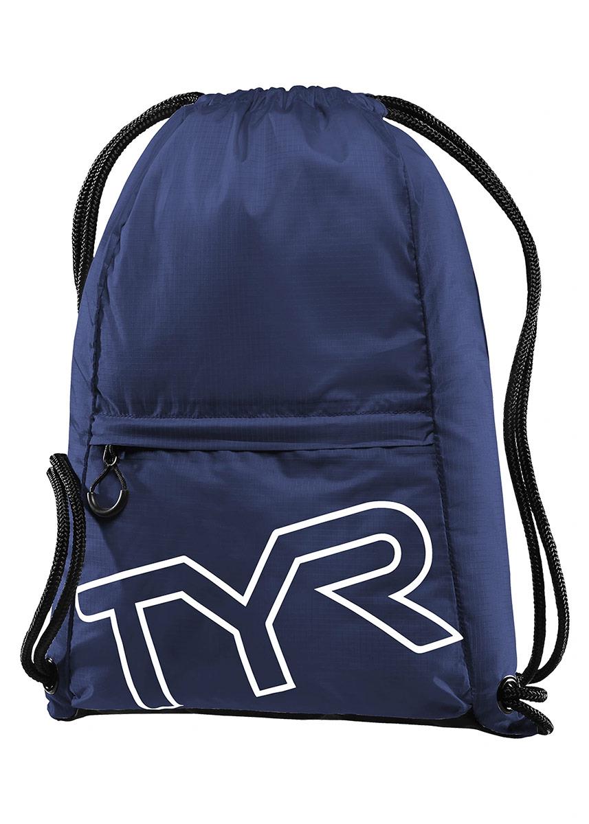 TYR Drawstring Bag 13L - Navy-0