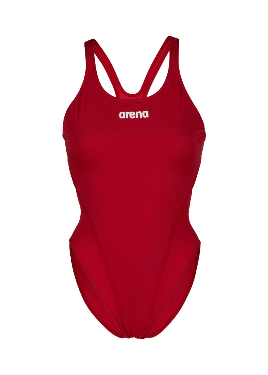 Arena Womens Team Swim Tech Swimsuit - Red/White-574823