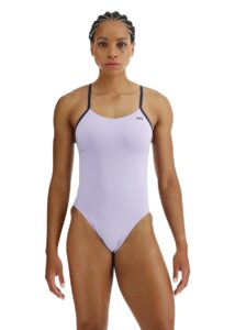 TYR Women's Solid CutoutFit Swimsuit - Lavender