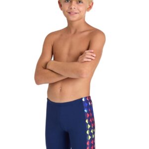 Arena Boy's Carnival Print Jammer - Navy/Multi
