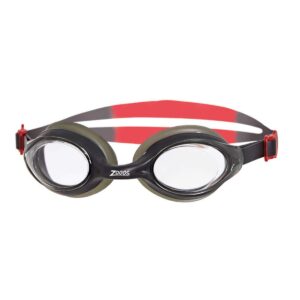 Zoggs Bondi Goggles - Smoke / Red / Clear-0
