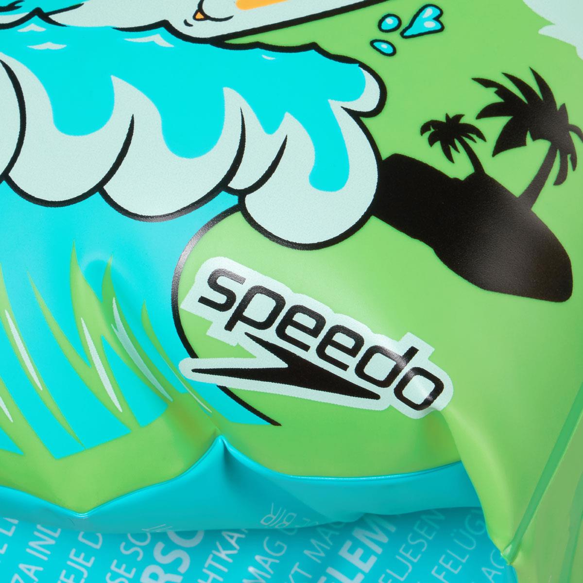 Speedo Infant Character Printed Armbands - Chima Azure Blue/Fluro Green-575284
