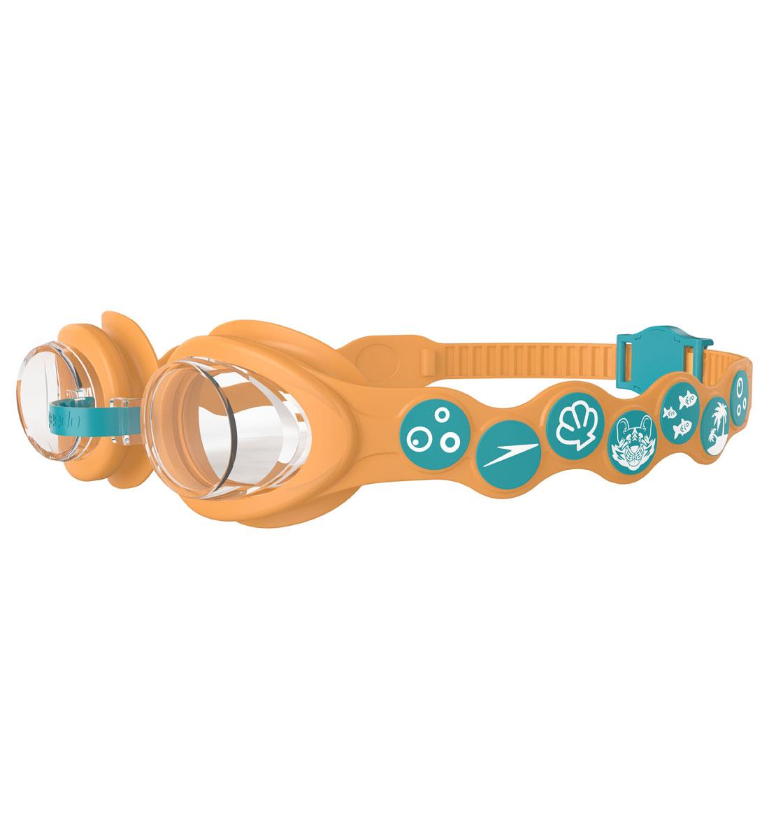 Speedo Infant Spot Goggle - Aquarium/Aanadi Orange/Clear-brand