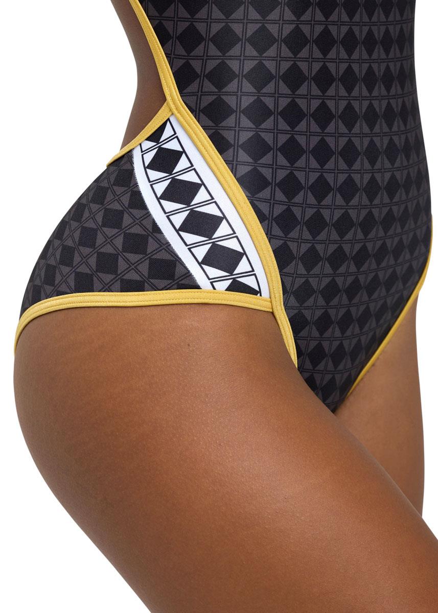 Arena 50th Anniversary Limited Edition Super Fly Back Swimsuit - Black/Multi Gold-574728