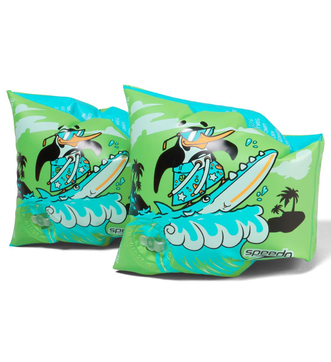 Speedo Infant Character Printed Armbands - Chima Azure Blue/Fluro Green-575278