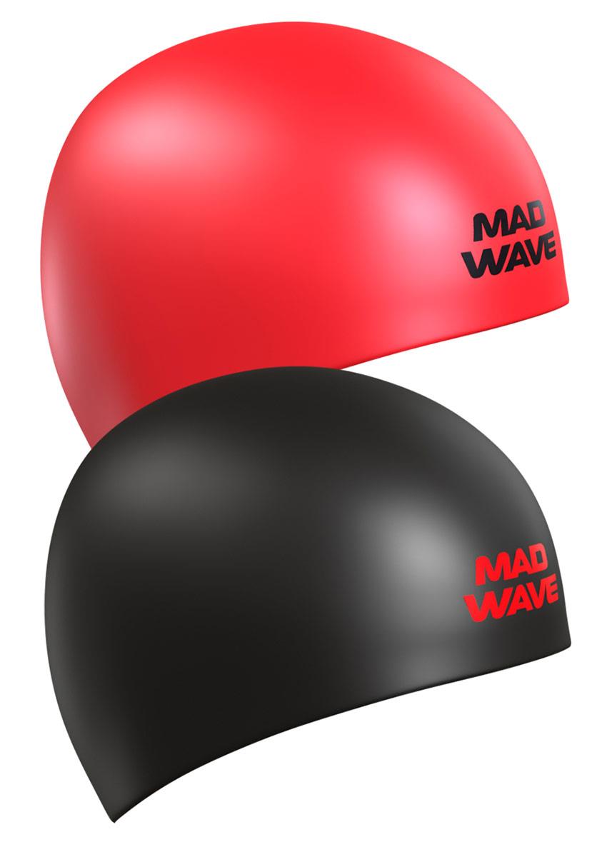 Mad Wave Reverse Champion Swim Cap Red / Black-0