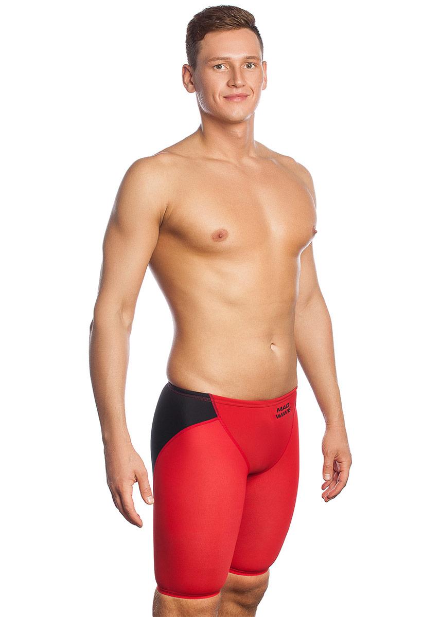 Mad Wave MW Revolution Jammers - Red-575182